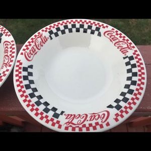 Coca-Cola Gibson 1996 set of four bowls.